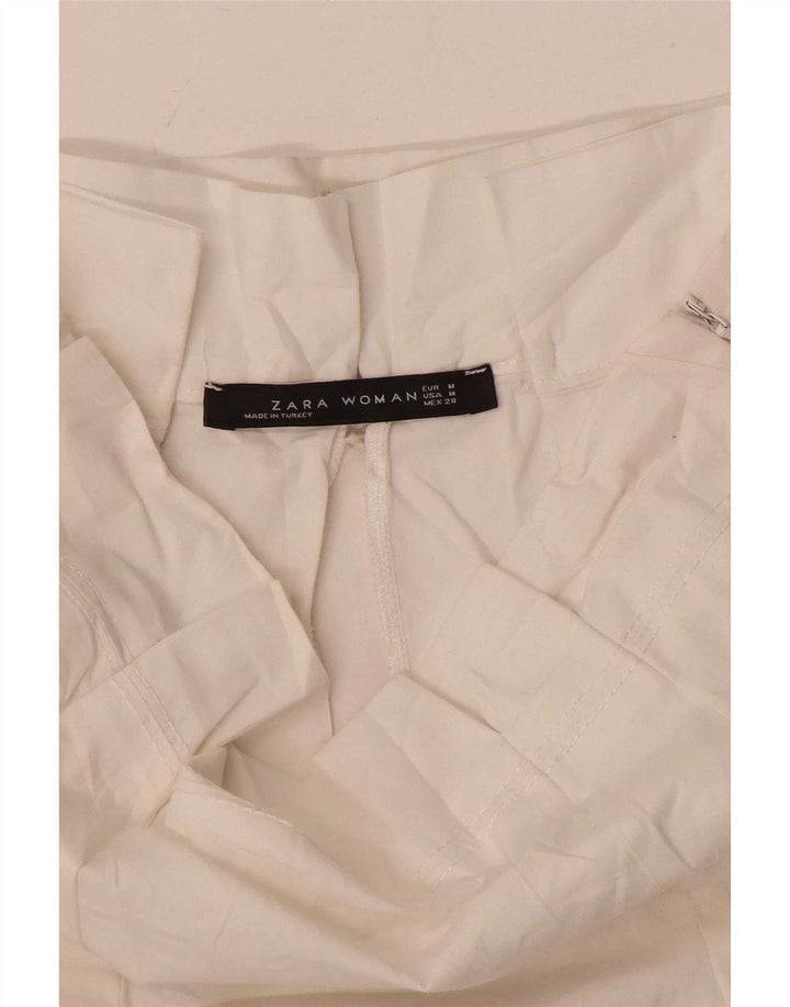 Fustă A-Line Femei Zara Medium W30 Alb