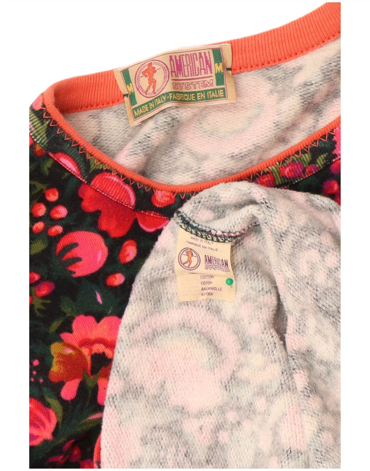 American System Pulover pentru damă pentru femei UK 14 Medium Multicolor Floral