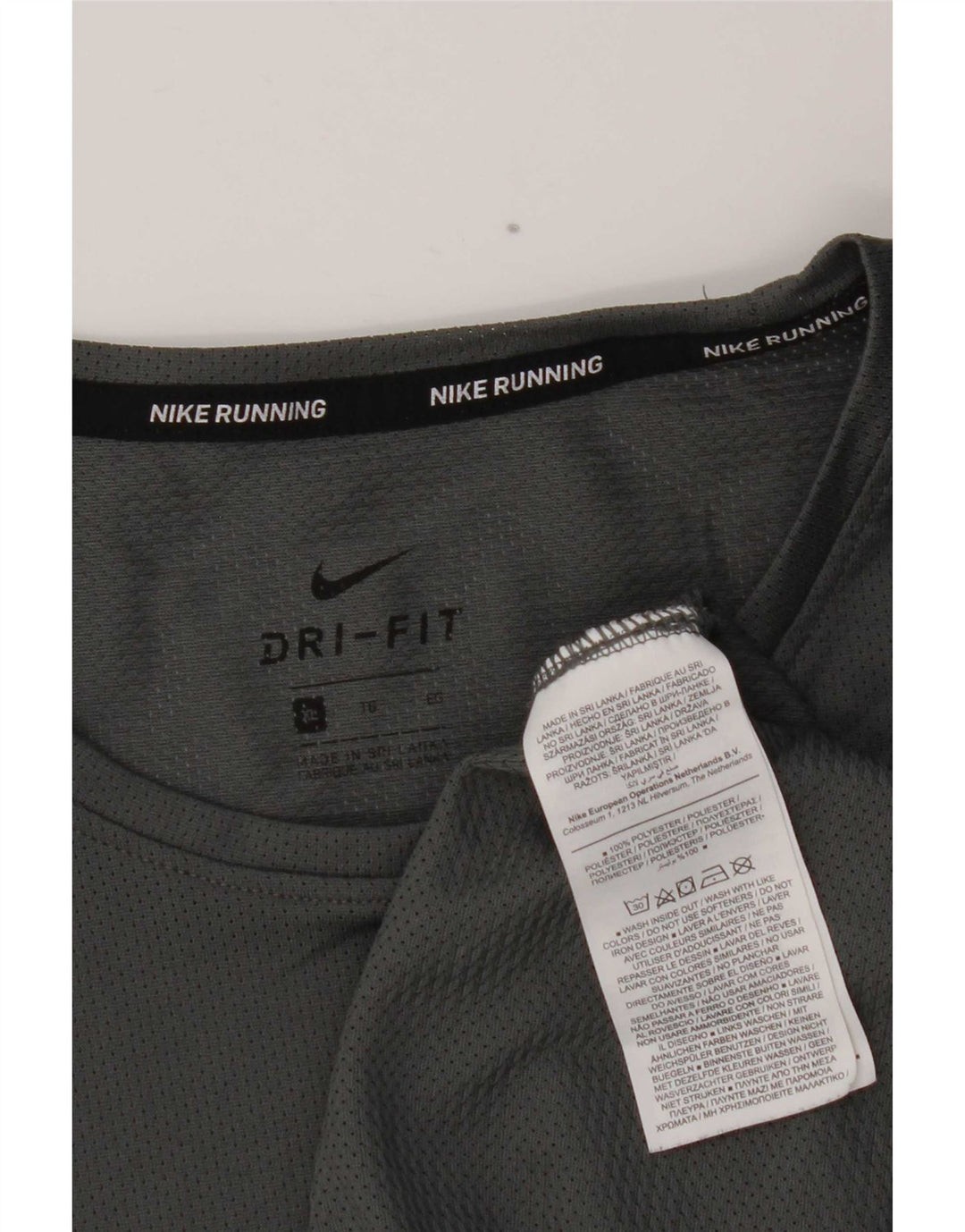 Tricou pentru bărbați Nike Dri Fit Top XL poliester gri