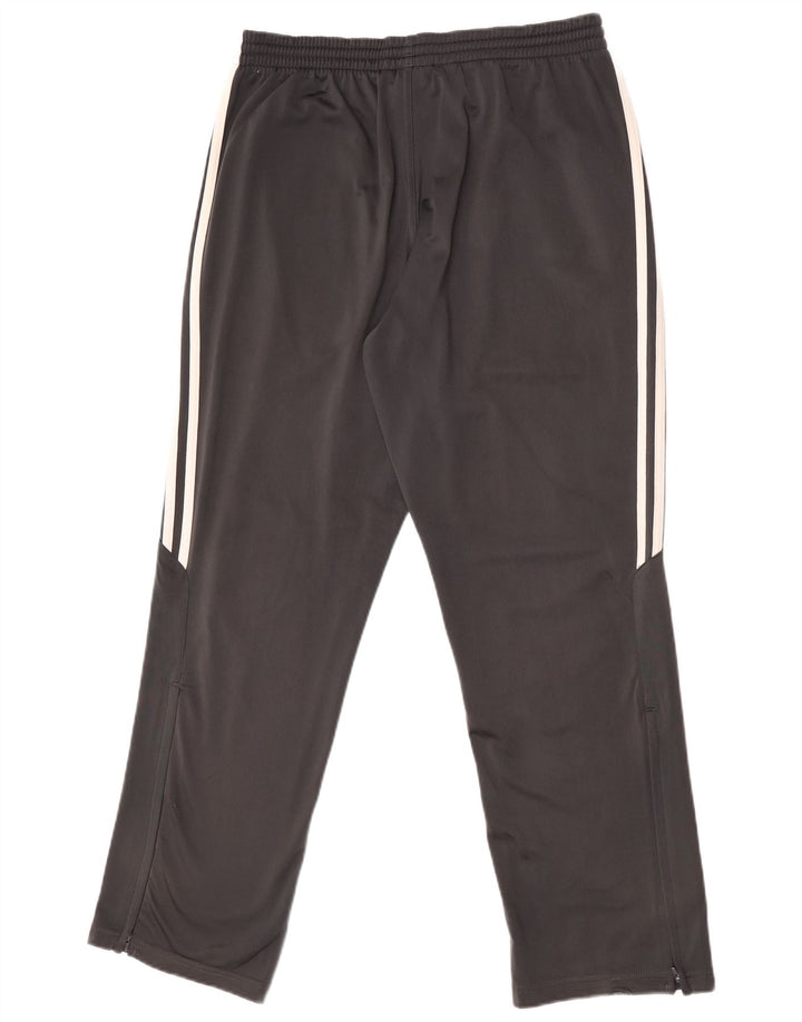 Pantaloni de trening Adidas pentru bărbați Marea Britanie 38/40 Poliester mediu gri