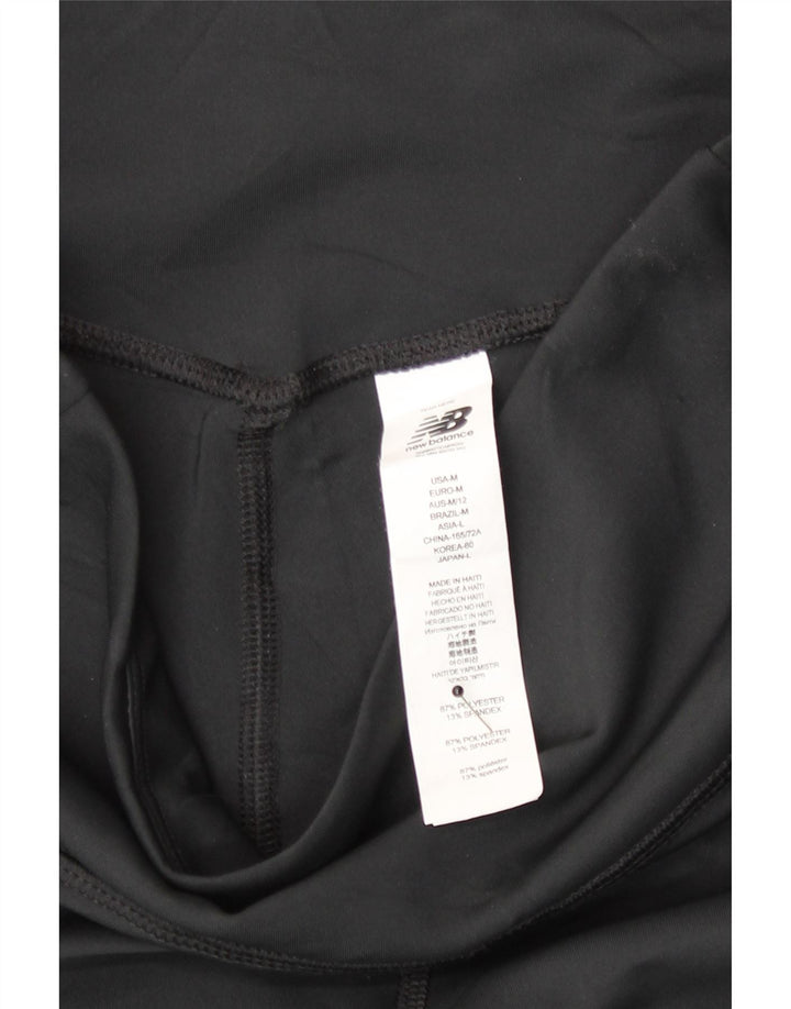 Leggings pentru femei New Balance UK 12 Poliester mediu negru