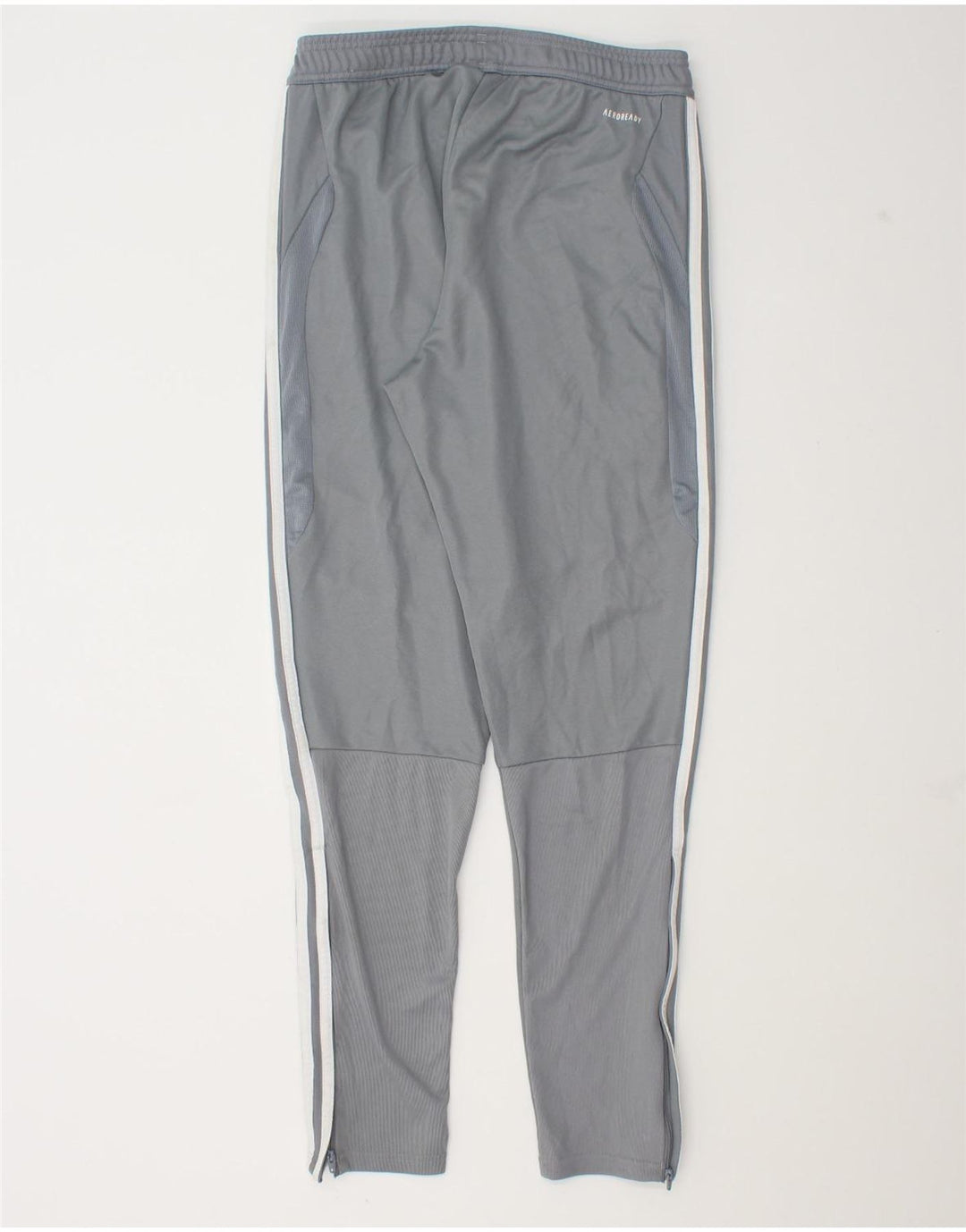 Pantaloni de trening Adidas pentru bărbați, poliester, gri mic