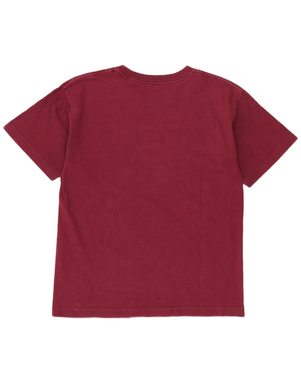 Tricou grafic Vans pentru femei Top UK 14 Large Burgundy Bumbac