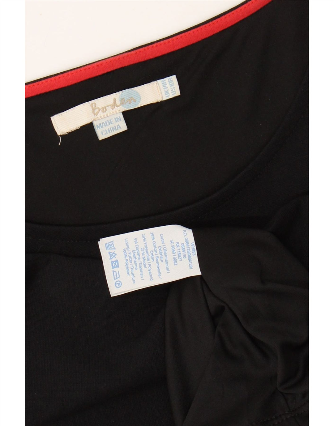 Rochie A-Line BODEN pentru femei UK 14, mare, multicolor, color block, bumbac