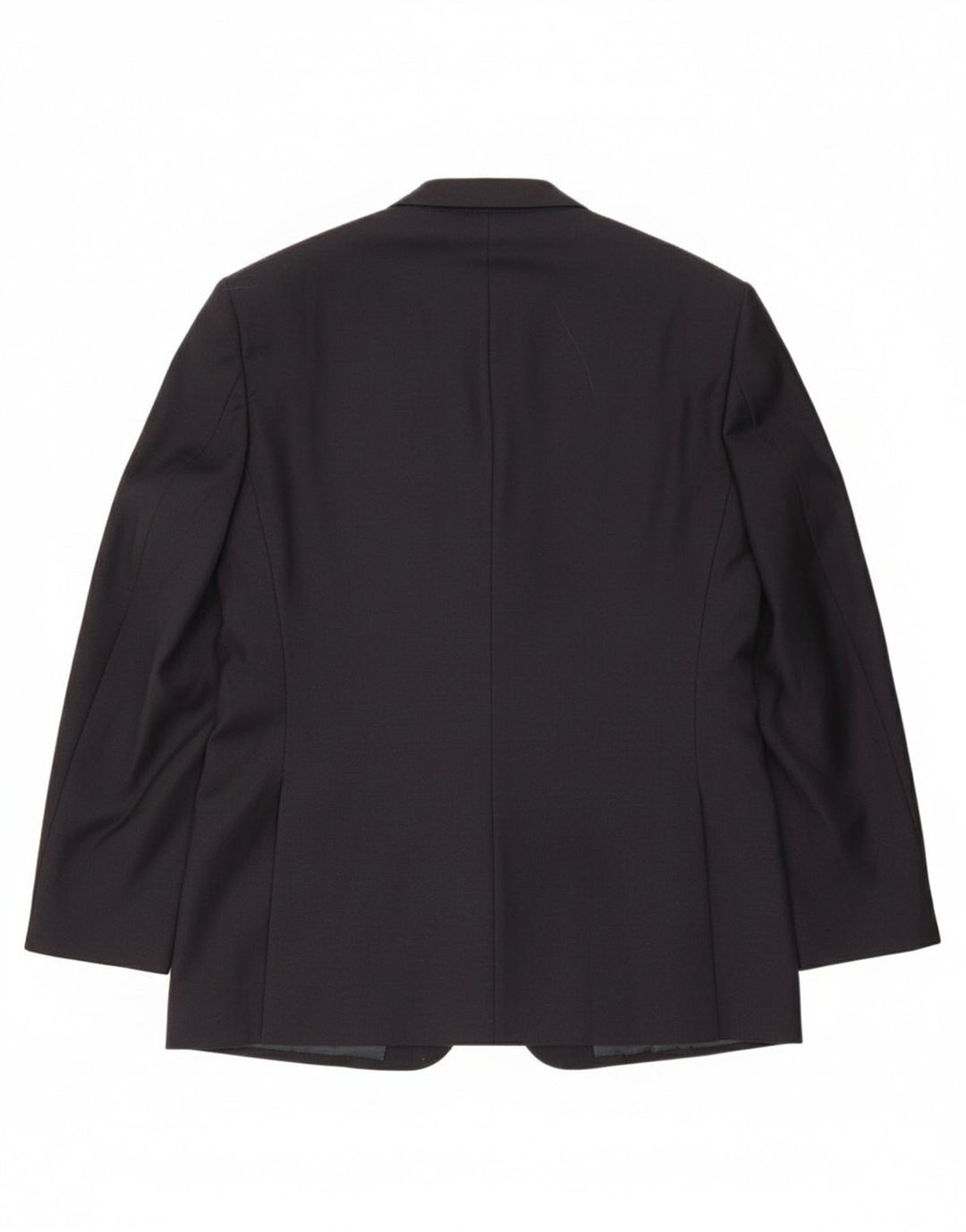VALENTINO Mens 3 Button Blazer Jacket IT 50 Large Navy Blue Wool