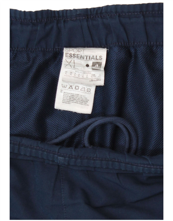 Pantaloni scurți sport pentru bărbați Adidas Climalite XL bleumarin poliester
