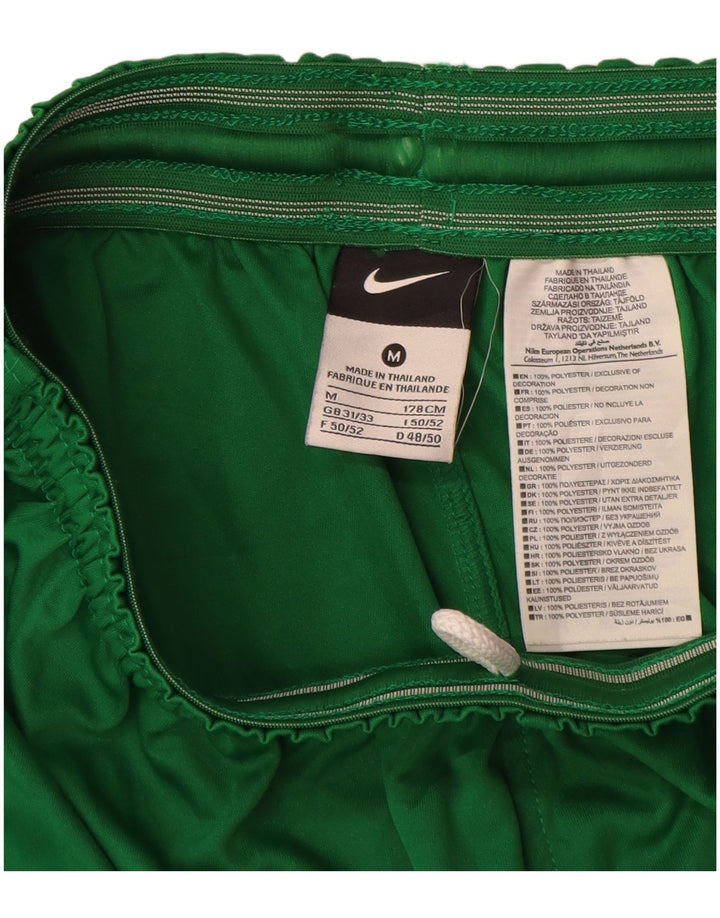 Pantaloni scurți sport grafic Nike pentru bărbați, poliester mediu verde