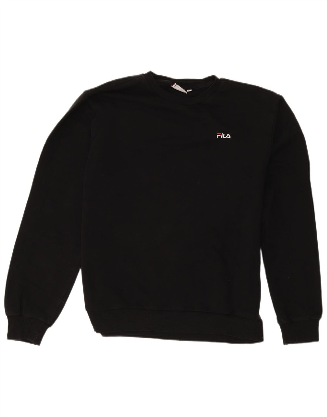 Pulover Fila Bărbați Pulover Medium Negru Bumbac Sport