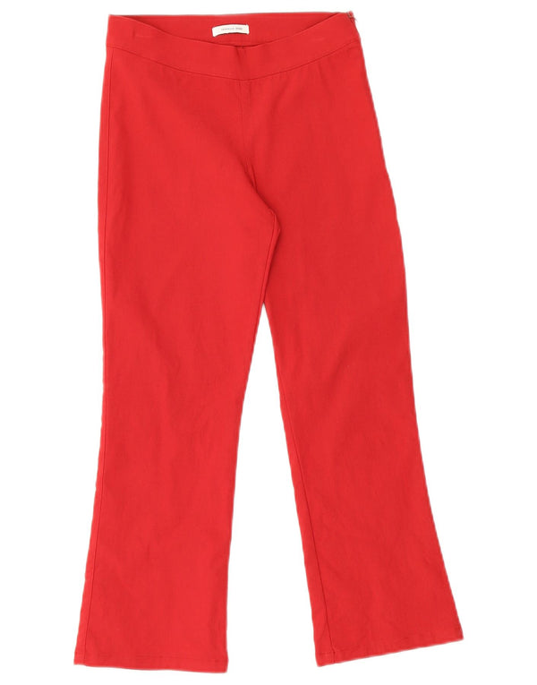 Pantaloni Zara Femei Trafaluc Capri EU 34 2XS W24 L22 Roșu