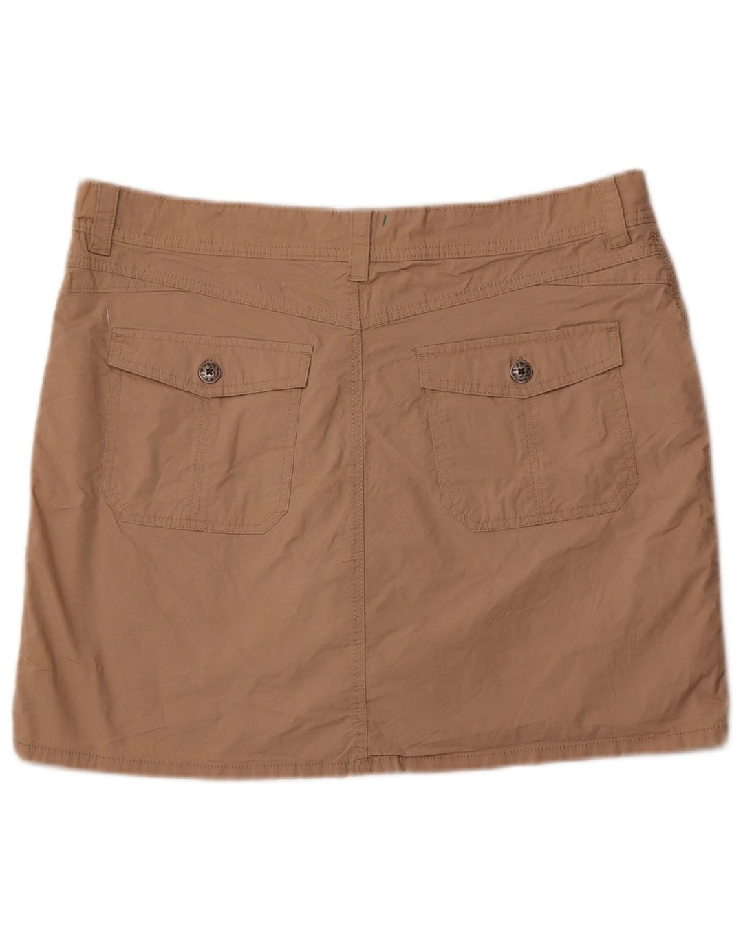 Fusta mini pentru femei LEE US 16 2XL maro bumbac