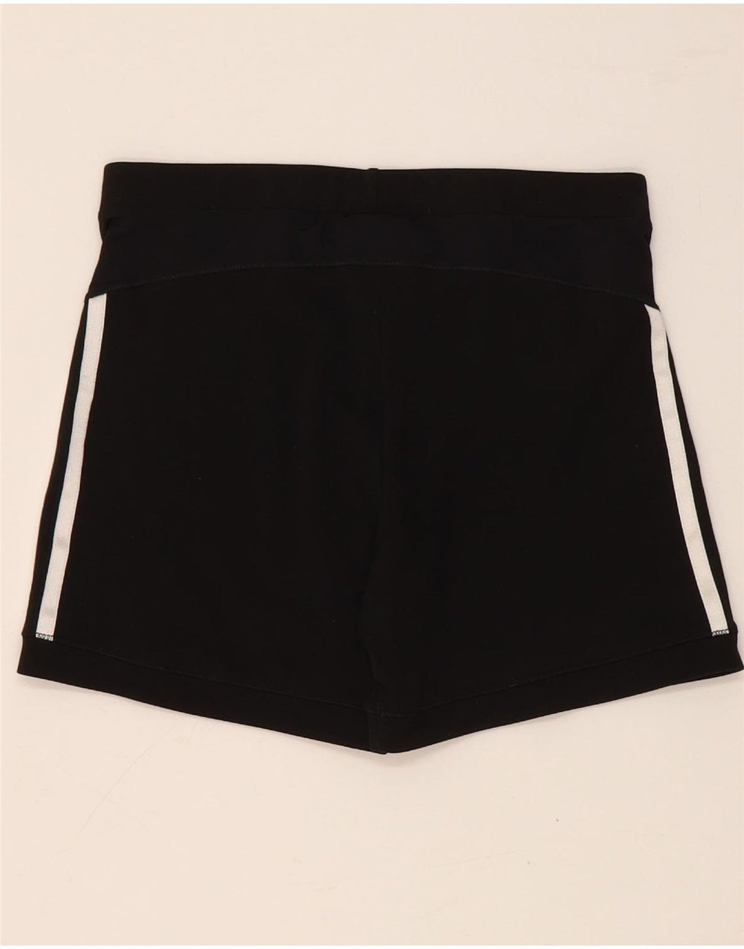 Pantaloni scurți sport Climacool Adidas pentru femei UK 14 Poliester mediu negru