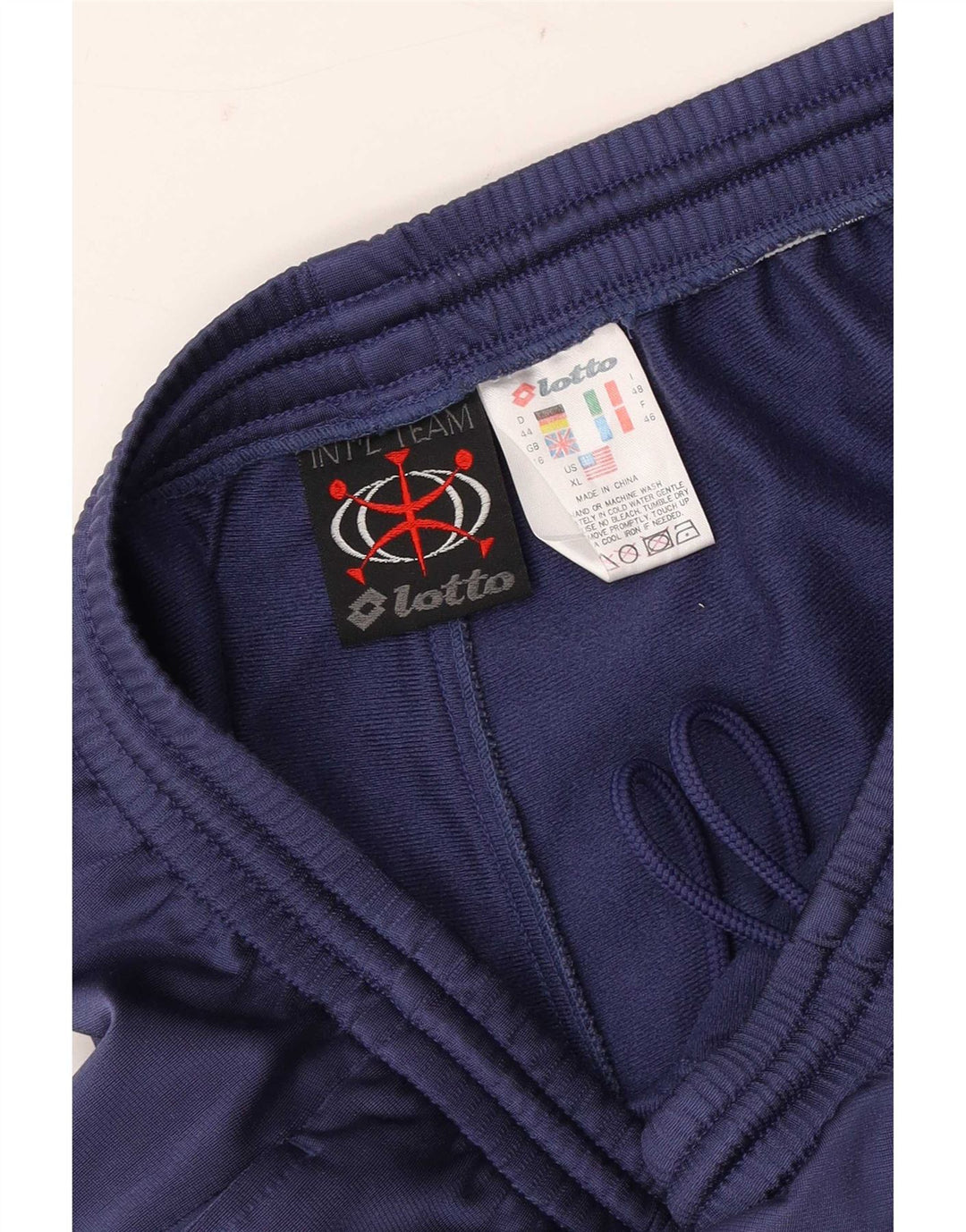 Pantaloni de trening Lotto pentru femei UK 16, mari, bleumarin, poliester