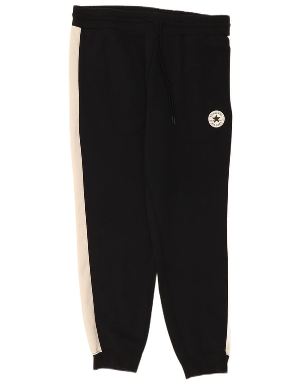 Pantaloni de trening Converse pentru bărbați Pantaloni de jogging Medium Black Colorblock Poliester