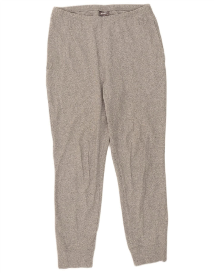 Pantaloni de trening Puma pentru femei Joggeri UK 14 Medium Gri Flecked
