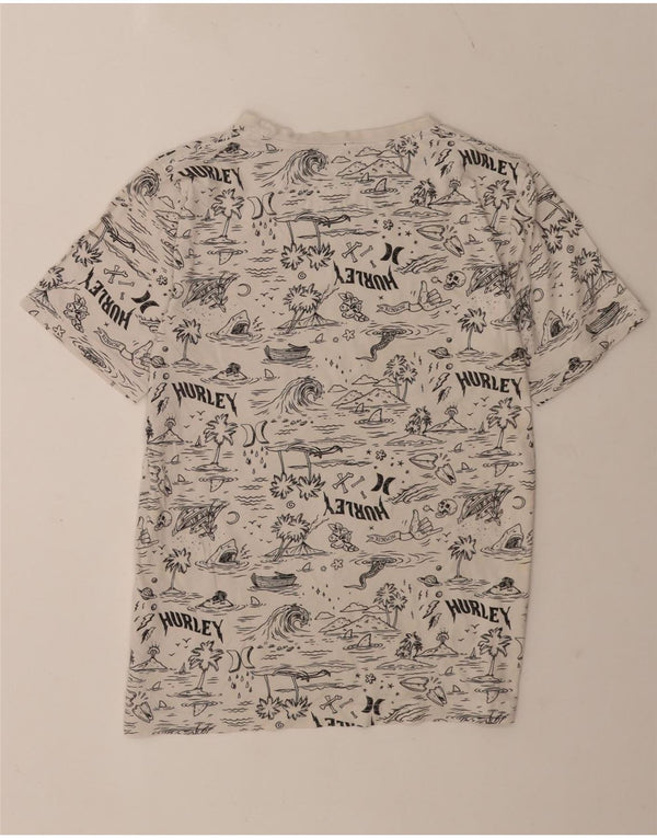 Tricou grafic pentru băieți Hurley Top 13-14 ani XL Alb