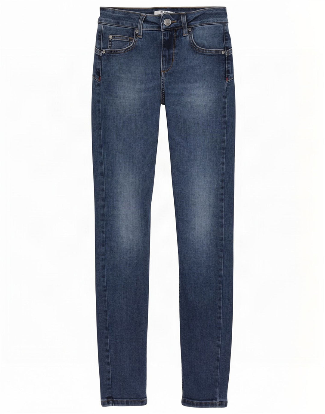 Blugi skinny pentru femei Liu Jo W25 L31 albastru