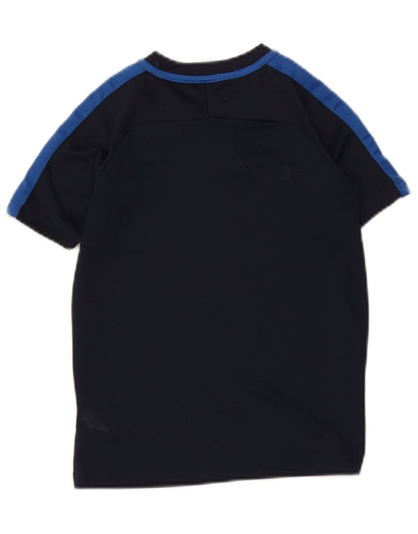 Tricou Nike pentru băieți Dri Fit Top 6-7 ani XS bleumarin poliester color bloc