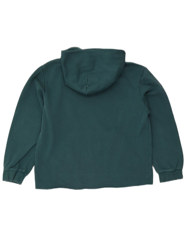 Jumper Puma Wining Shot Graphic Oversized Hoodie pentru femei UK 10 Small Green