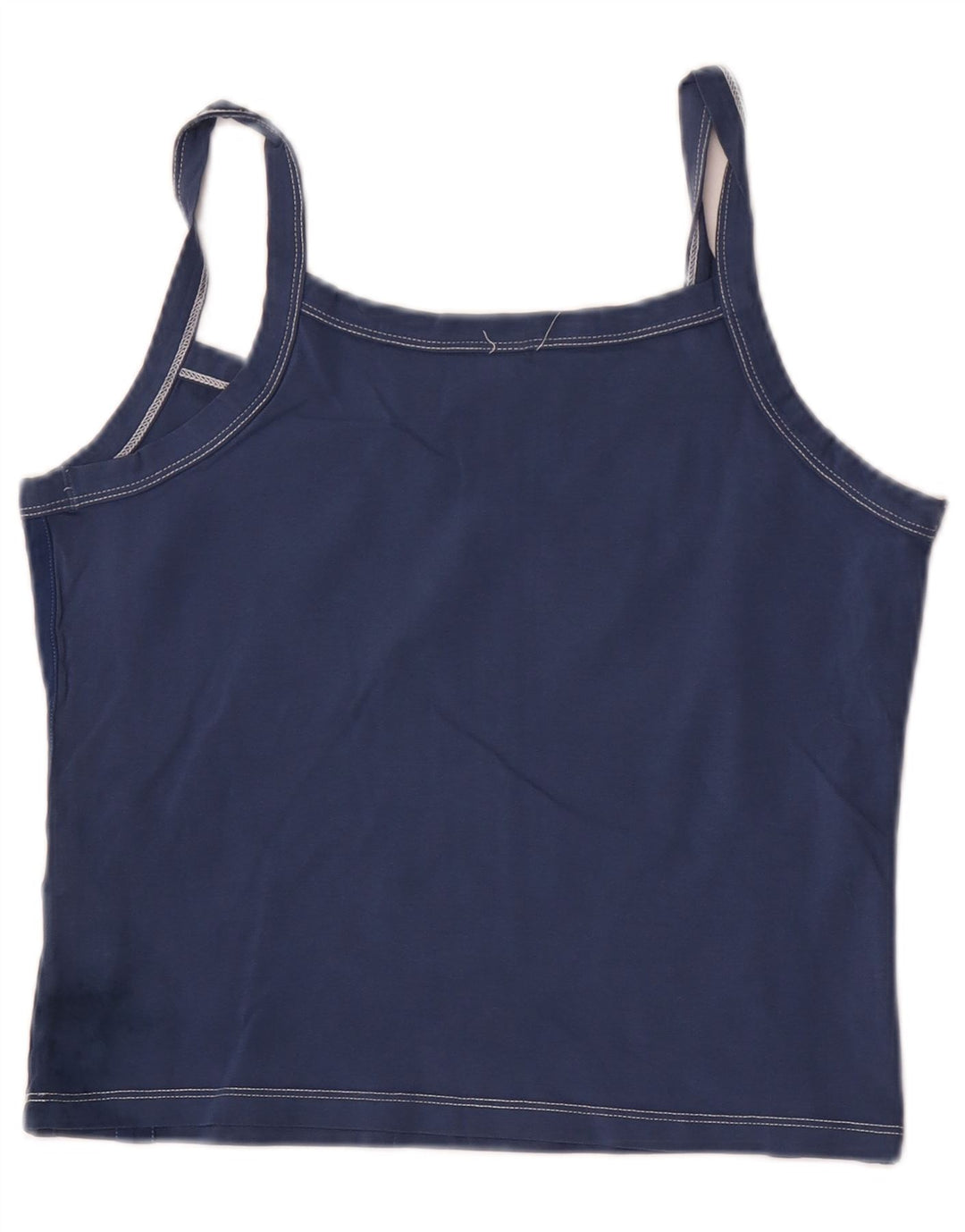 North Sails Womens Graphic Cami Top UK 14 Large Bleumarin Bumbac