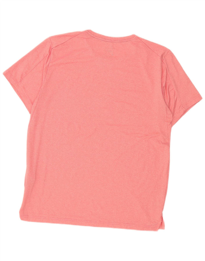 Tricou standard Nike Dri Fit pentru bărbați Top mare din poliester roz