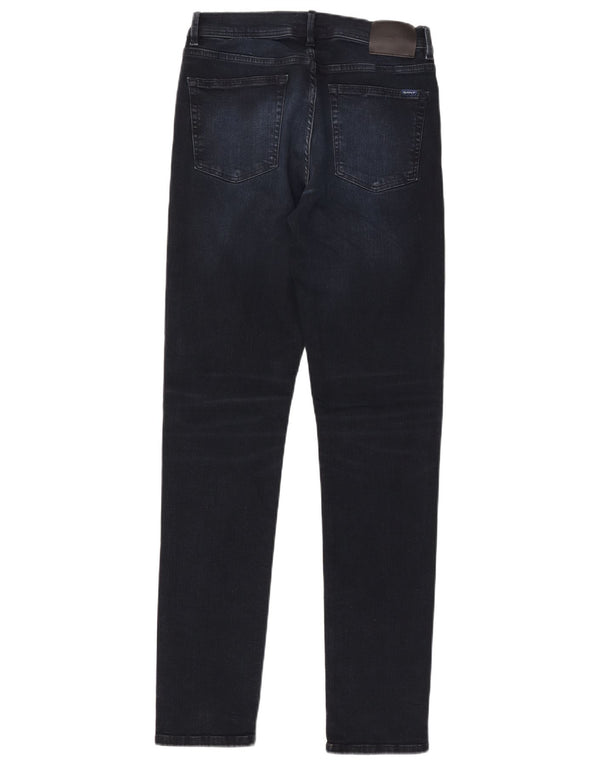 Blugi subțiri pentru bărbați Gant L34 L34 Bumbac bleumarin