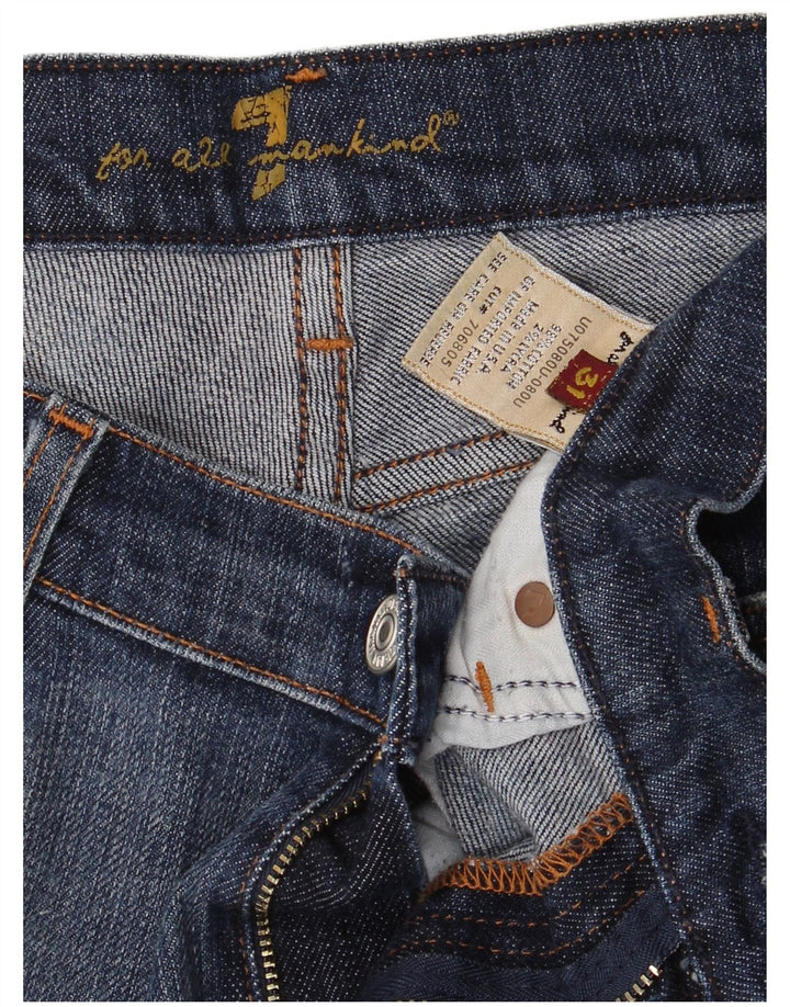 7 For All Mankind Blugi Bootcut pentru femei W31 L30 Bumbac albastru