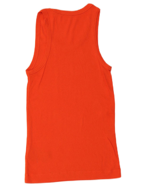 Cos Boys Vest Top 7-8 Ani Mic Portocaliu Bumbac