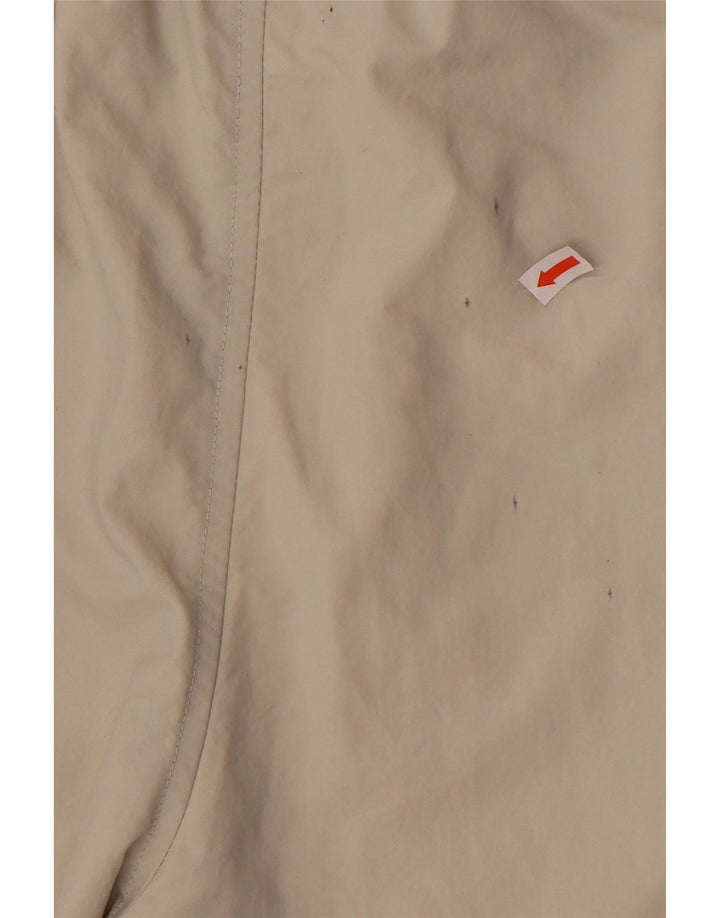 Pantaloni de trening pentru bărbați Kappa, bej mediu, poliamidă color bloc