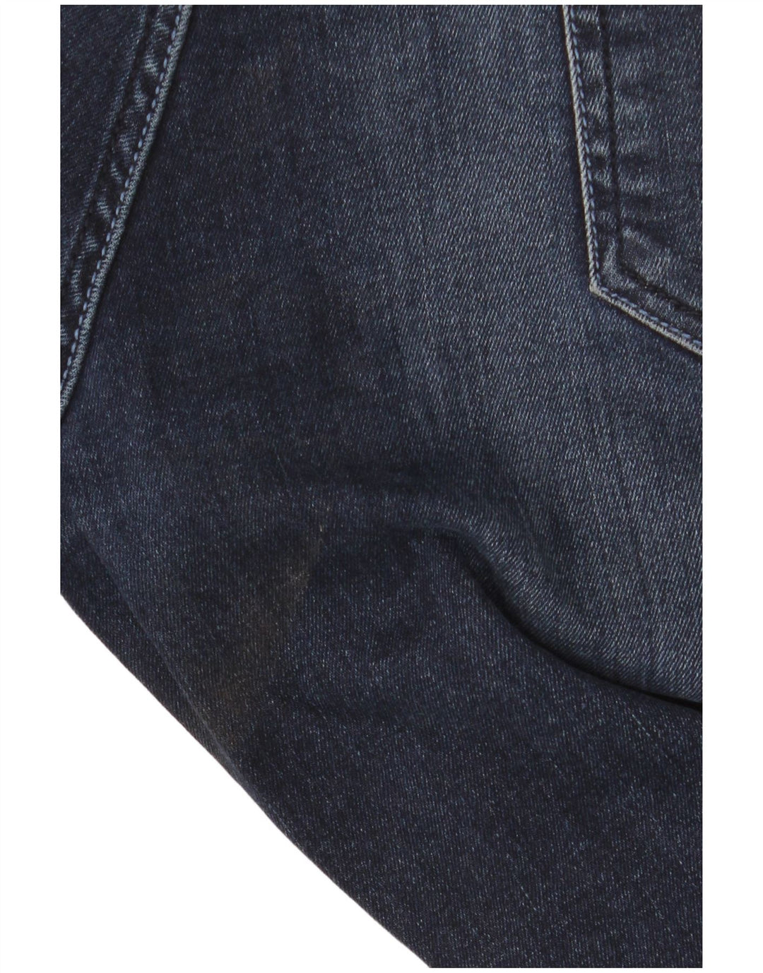 Blugi slim pentru bărbați French Connection Distressed W36 L28 Bumbac bleumarin