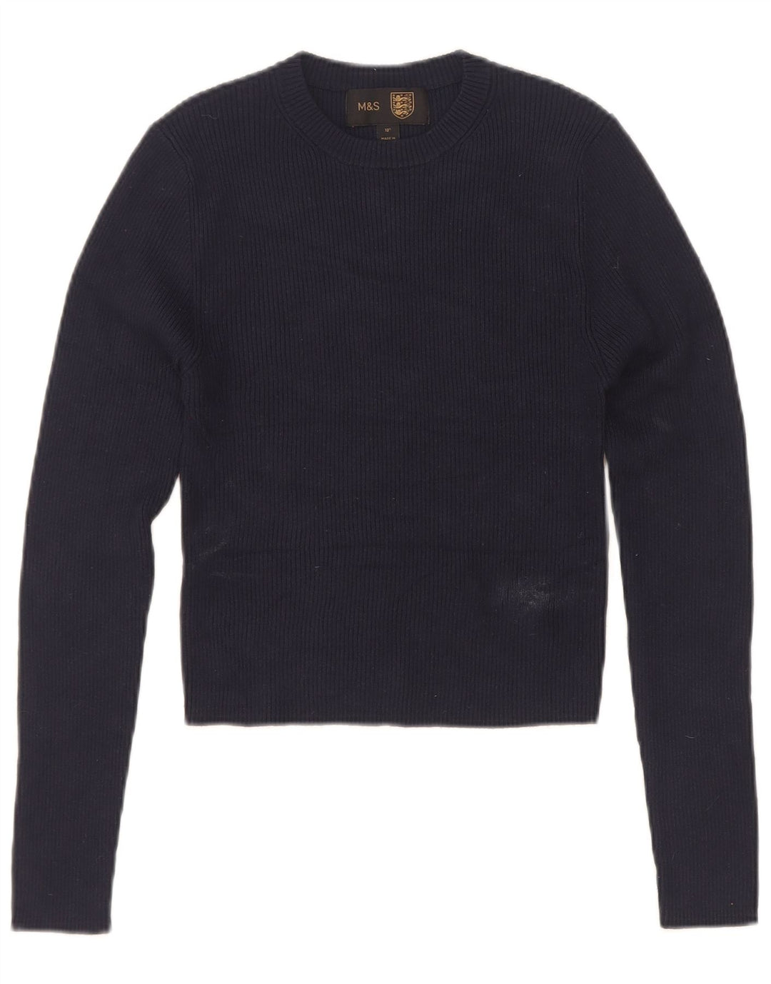Crop Top pentru femei Marks & Spencer UK 4 XS Bleumarin