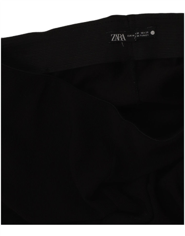 Pantaloni Bootcut ZARA Femei Medium W28 L32 Negri