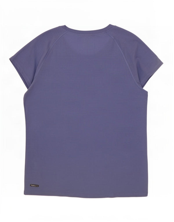 The North Face Womens T-Shirt Top UK 14 Medium Purple