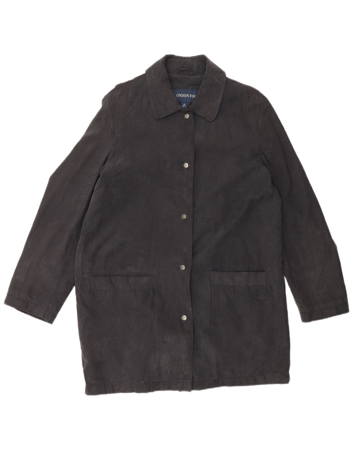 Palton pentru femei London Fog UK 14 Poliester mediu negru