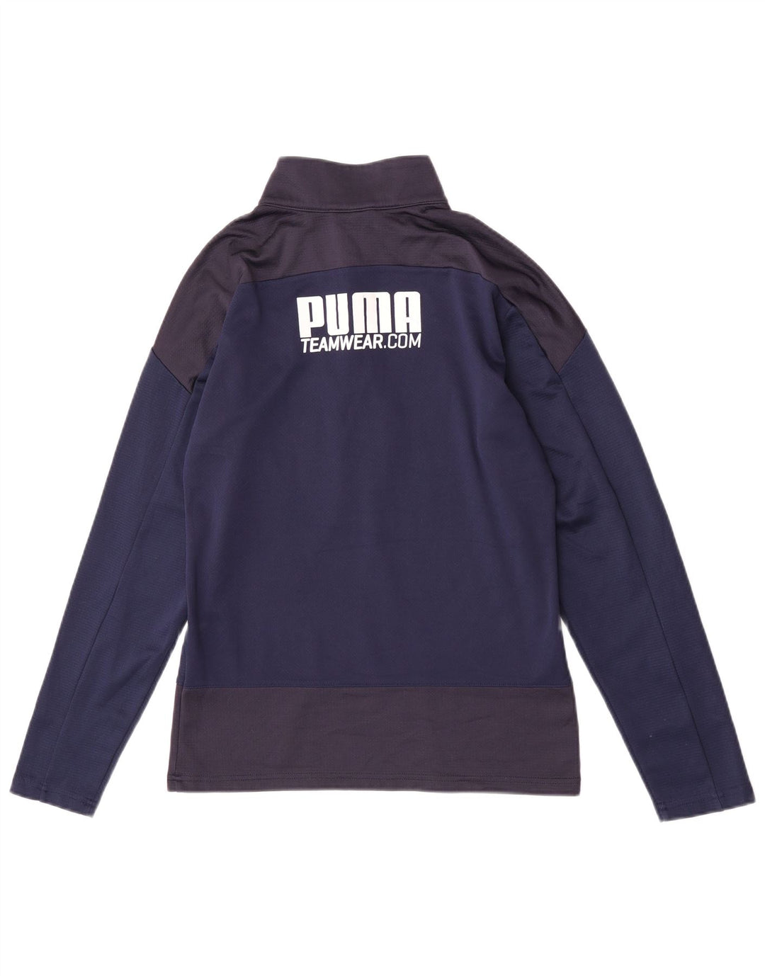 Trening pentru bărbați Puma Graphic Pullover Top mic, bleumarin, color block