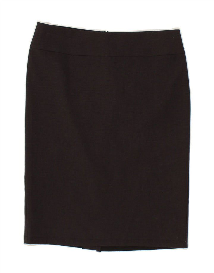BENETTON Womens Straight Skirt IT 38 XS W28 Grey Polyester Vintage Benetton and Second-Hand Benetton from Messina Hembry 