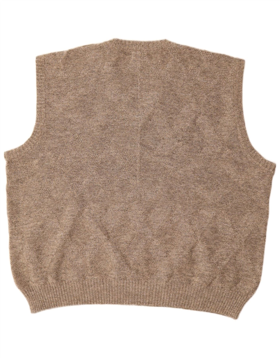 Canda Mens Vest Tank Top 2XL Bej Acrilic