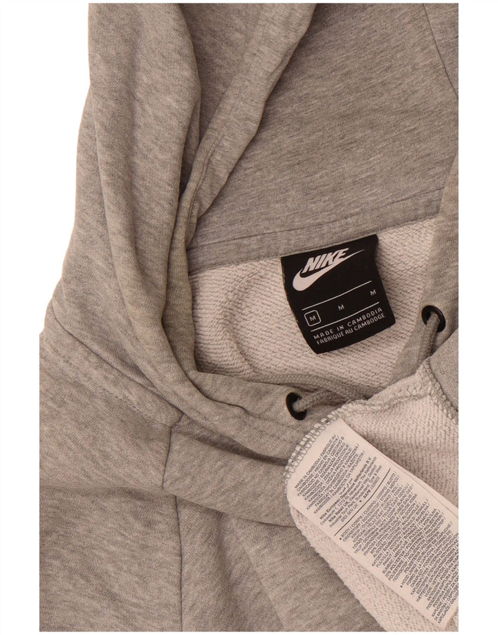 Pulover Nike pentru bărbați, bumbac cu pete, gri mediu