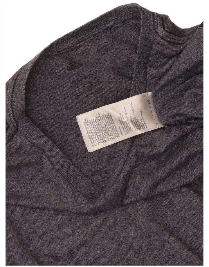 Tricou pentru bărbați Adidas Top mare, albastru bleumarin, poliester pătat