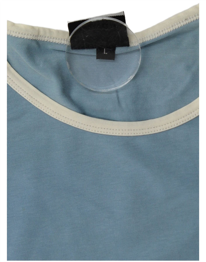 Tricou Trussardi pentru bărbați Top mare albastru
