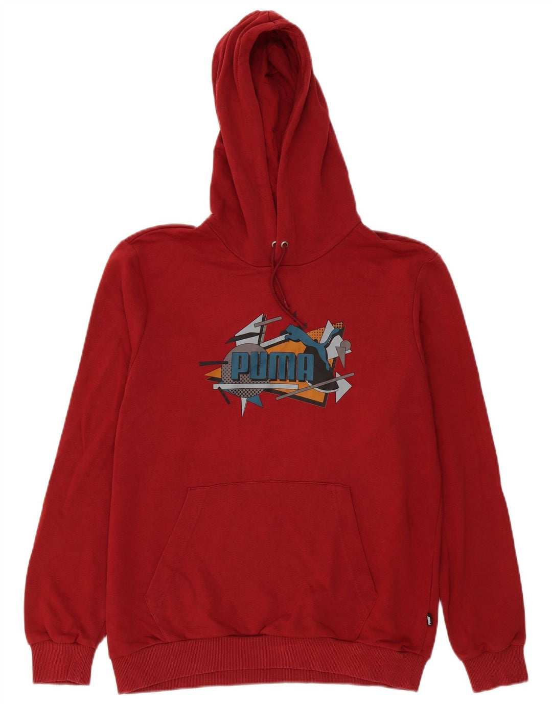 Pulover pentru bărbați Puma Graphic Hoodie, Medium Burgundy