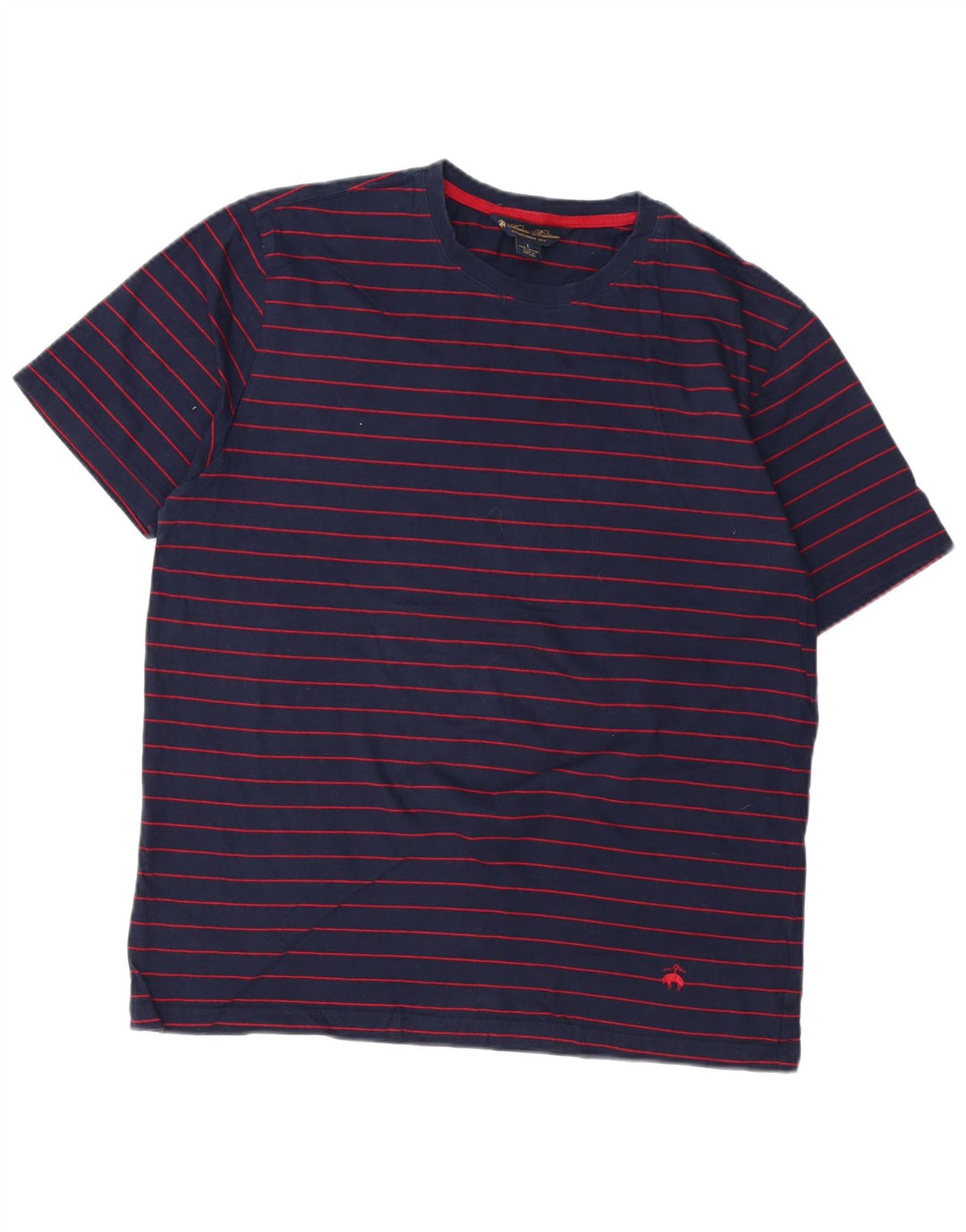 Tricou BROOKS BROTHERS pentru bărbați Top mare, bleumarin, cu dungi, bumbac