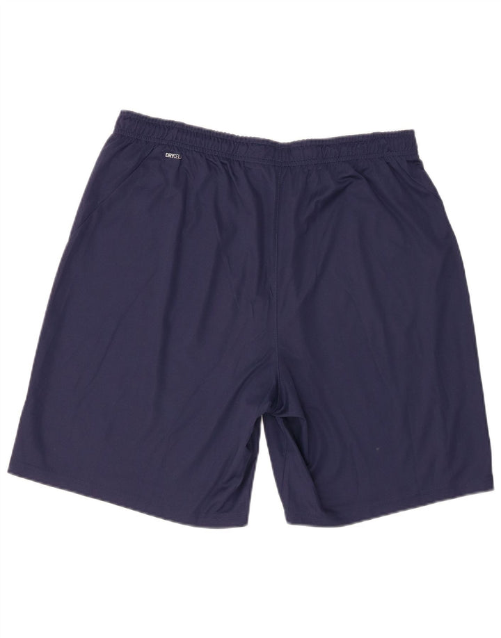 Pantaloni scurți sport Puma pentru bărbați, mari, albastru, poliester