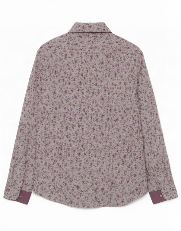 Cămașă Bărbați Ted Baker Mărimea 6 2XL Bumbac Floral Gri