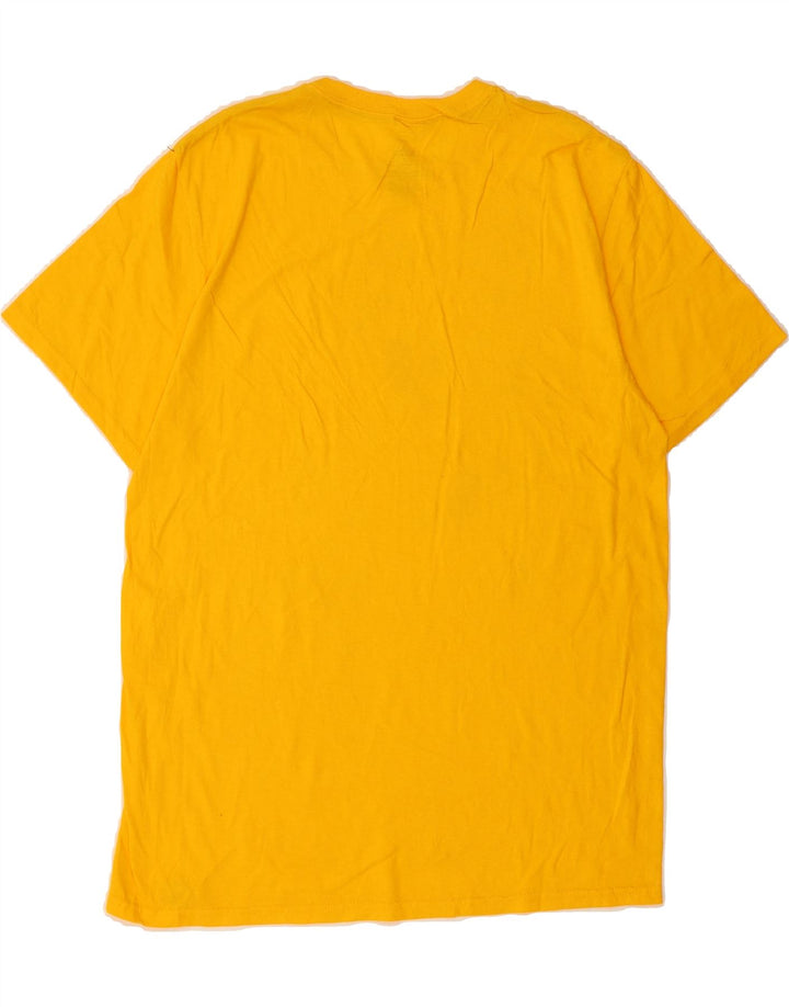 RUSSELL ATHLETIC Mens T-Shirt Top Large Yellow Cotton Vintage Russell Athletic and Second-Hand Russell Athletic from Messina Hembry 