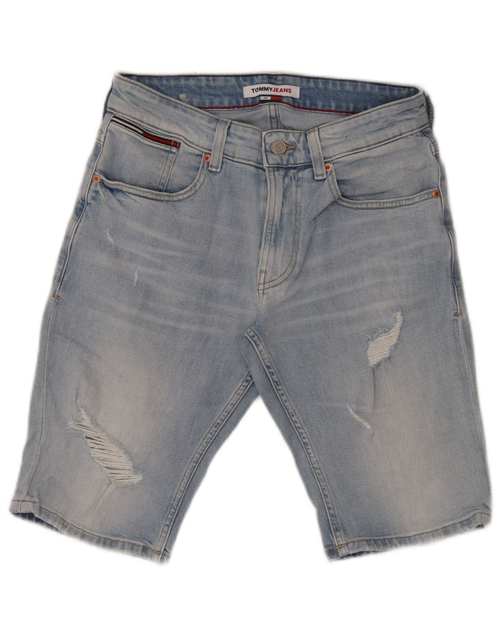 TOMMY HILFIGER Pantaloni scurți din denim pentru bărbați Ronnie, cu croiala relaxată, W29 Small Blue