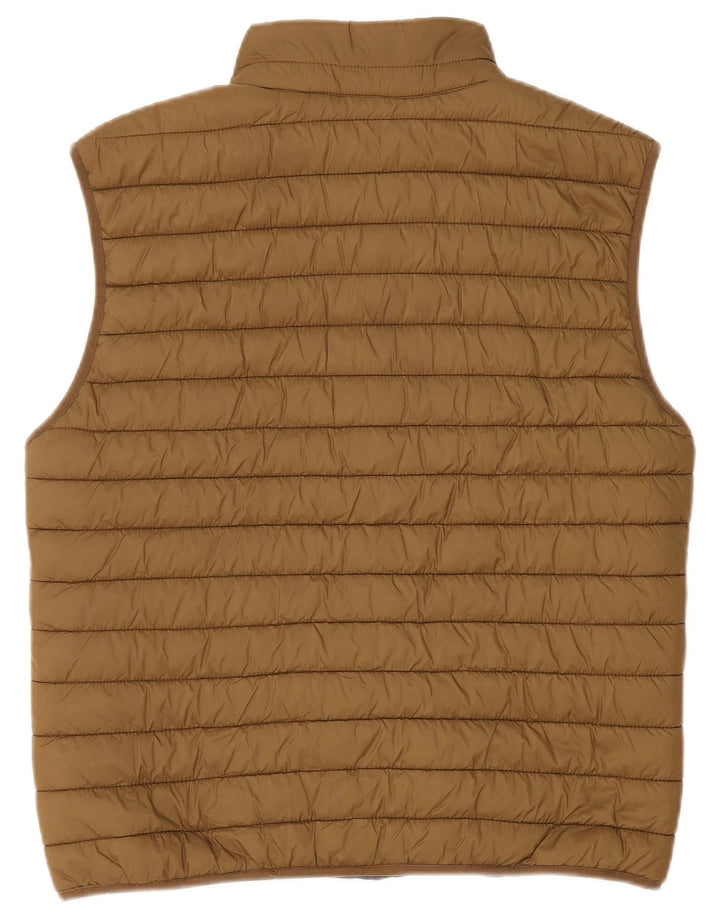 Gilet căptușit pentru bărbați Zara UK 40, mare, kaki, poliester