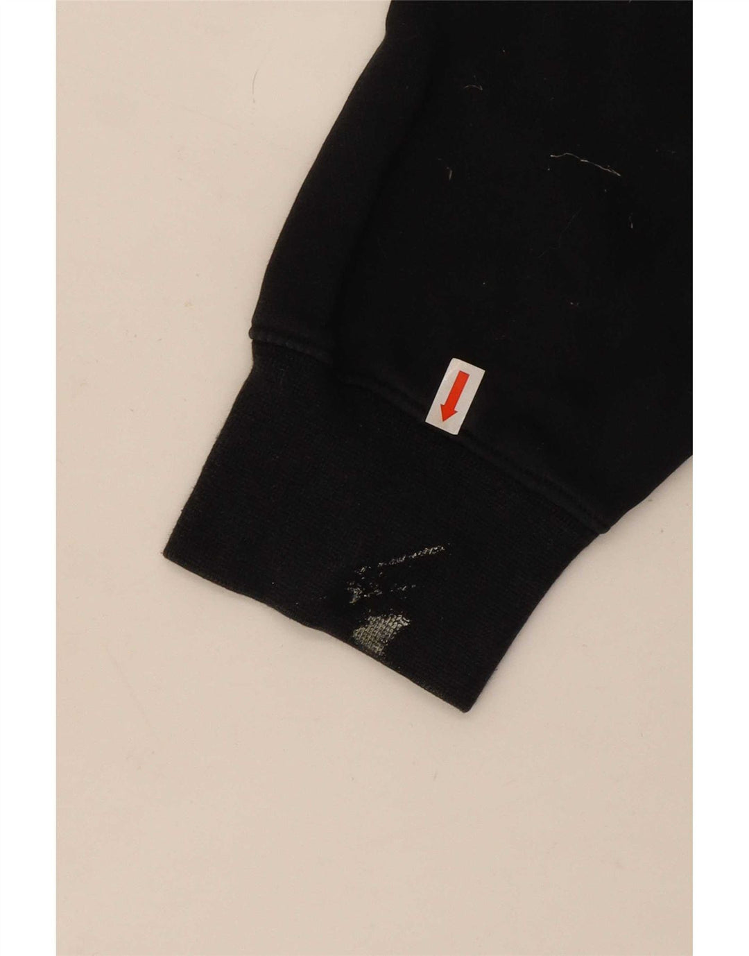 Pulover Nike pentru bărbați, bumbac mare, negru