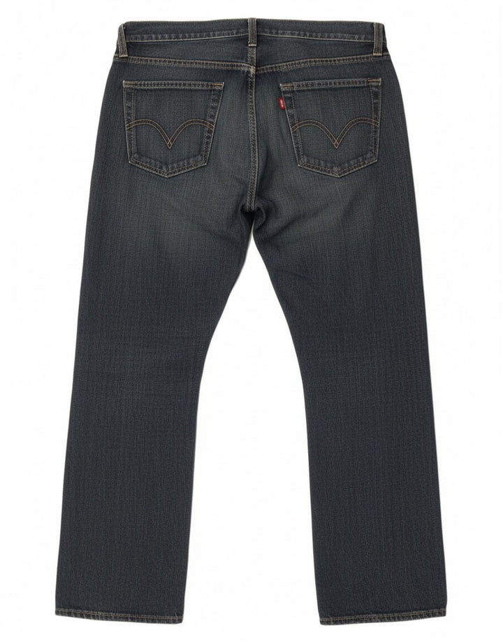 Blugi Levi's 514 Slim Straight pentru bărbați W36 L30 Bumbac albastru