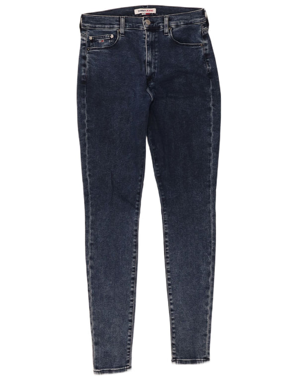 Blugi skinny cu talie înaltă pentru femei Tommy Hilfiger Sylvia L32 L34 Bumbac albastru