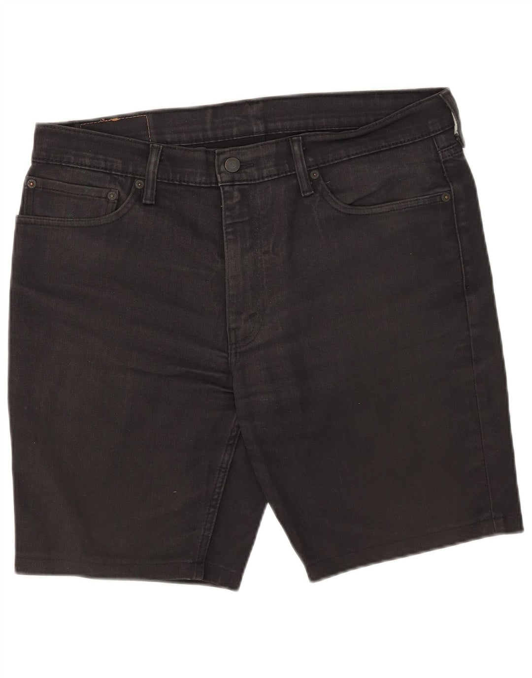 Pantaloni scurți Levi's 511 Denim W36 Large Black Bumbac